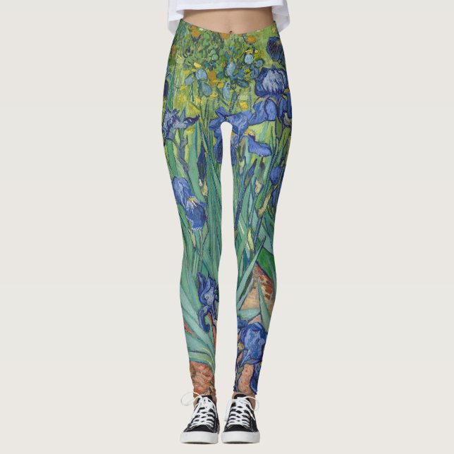 Vincent Van Gogh - Irises Leggings (Front)