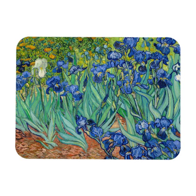 Vincent Van Gogh - Irises Magnet (Horizontal)