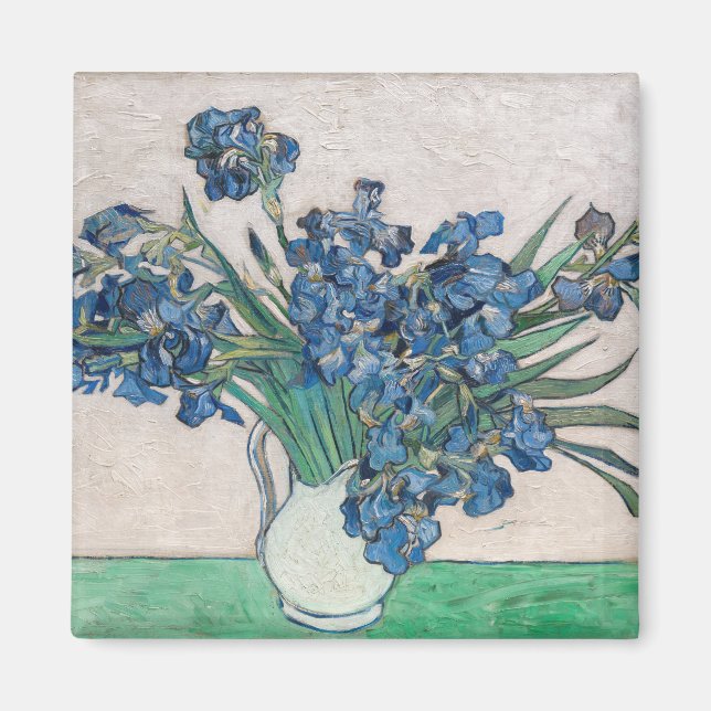Vincent van Gogh - Irises Magnet (Front)