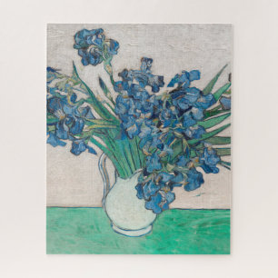vincent van gogh irises painting jigsaw puzzle