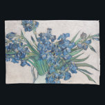 Vincent van Gogh - Irises Pillowcase<br><div class="desc">Irises / Still Life: Vase with Irises - Vincent van Gogh,  Oil on Canvas,  1890</div>