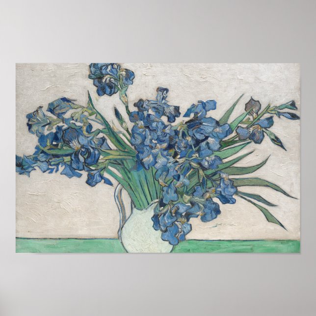 Vincent van Gogh - Irises Poster (Front)