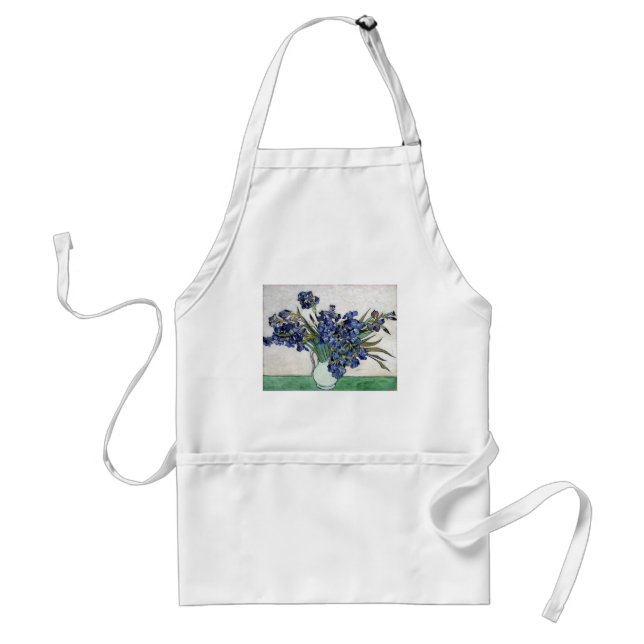 Vincent van Gogh Irises Standard Apron (Front)
