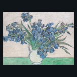 Vincent van Gogh - Irises Tablecloth<br><div class="desc">Irises / Still Life: Vase with Irises - Vincent van Gogh,  Oil on Canvas,  1890</div>
