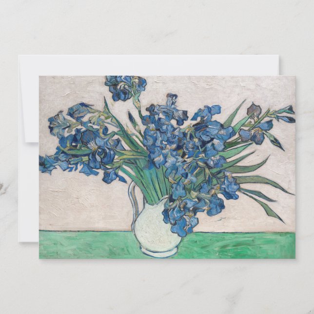 Vincent van Gogh - Irises Thank You Card (Front)