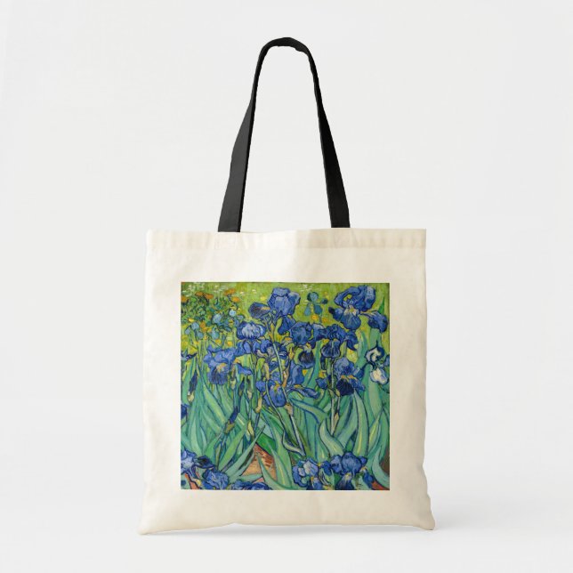 Vincent Van Gogh - Irises Tote Bag (Front)