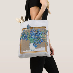 Vincent Van Gogh Irises Tote Bag