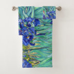 Vincent Van Gogh Irises vibrant flower fine art Bath Towel Set<br><div class="desc">Vincent Van Gogh Irises vibrant flower fine art Bath Towel Set</div>