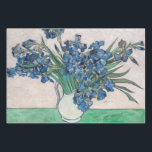 Vincent van Gogh - Irises Wrapping Paper Sheet<br><div class="desc">Irises / Still Life: Vase with Irises - Vincent van Gogh,  Oil on Canvas,  1890</div>