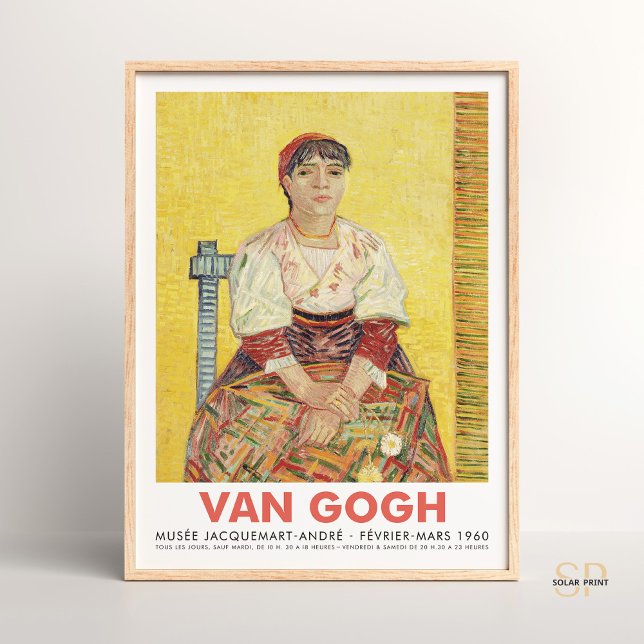 Vincent van Gogh Italian Woman Agostina Segatori Poster (Creator Uploaded)