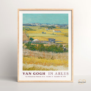 Vincent van Gogh La Crau near Arles Art Print