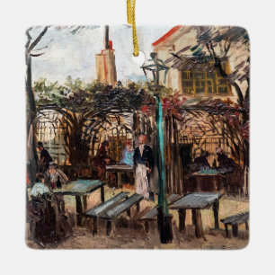 Vincent Van Gogh - La Guinguette on Montmartre Ceramic Ornament