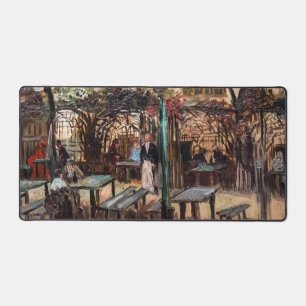 Vincent Van Gogh - La Guinguette on Montmartre Desk Mat