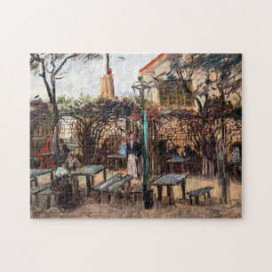 Vincent Van Gogh - La Guinguette on Montmartre Jigsaw Puzzle