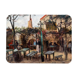 Vincent Van Gogh - La Guinguette on Montmartre Magnet