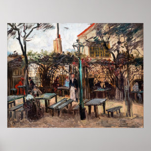 Vincent Van Gogh - La Guinguette on Montmartre Poster