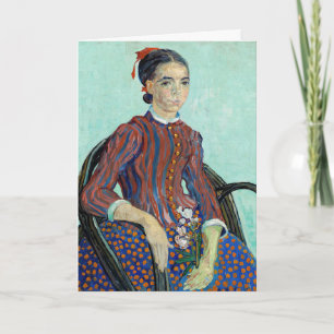 Vincent van Gogh - La Mousme Card