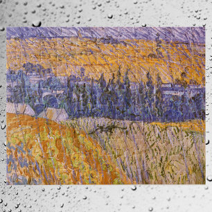 Vincent van Gogh - Landscape at Auvers in the Rain Jigsaw Puzzle