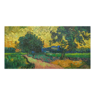 Vincent van Gogh - Landscape at Twilight Photo Print