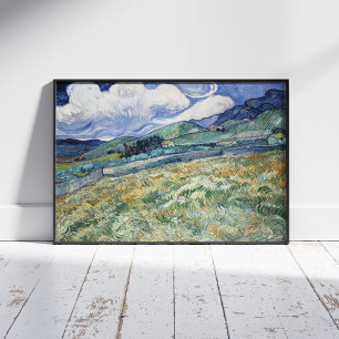 Vincent Van Gogh, Landscape from Saint-Remy Poster