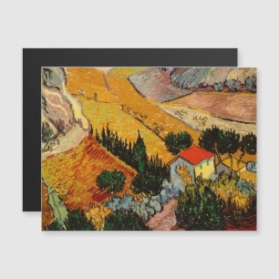 Vincent van Gogh - Landscape, House and Ploughman