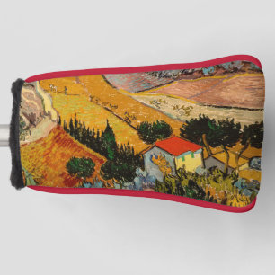 Vincent van Gogh - Landscape, House and Ploughman Golf Head Cover