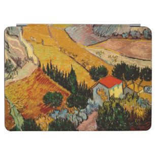 Vincent van Gogh - Landscape, House and Ploughman iPad Air Cover
