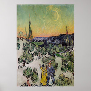 Vincent van Gogh – Landscape Poster