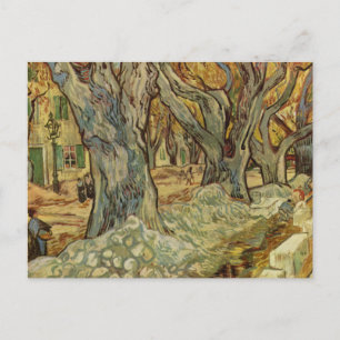 Vincent Van Gogh - Landscape Trees Postcard