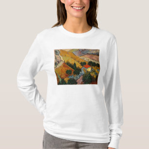 Vincent van Gogh Landscape w/ House & Ploughman T-Shirt