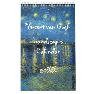 Vincent van Gogh Landscapes Calendar   Masterpiece