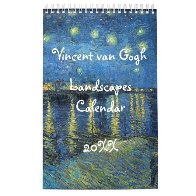 Vincent van Gogh Landscapes Calendar | Masterpiece (Cover)