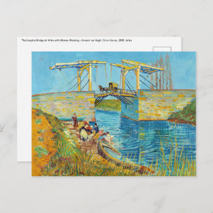 Vincent van Gogh - Langlois Bridge at Arles #1 Postcard