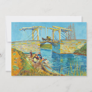 Vincent van Gogh - Langlois Bridge at Arles #1 Thank You Card