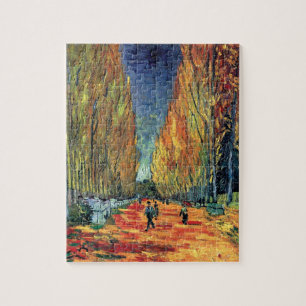 Vincent Van Gogh - Les Alyscamps Jigsaw Puzzle