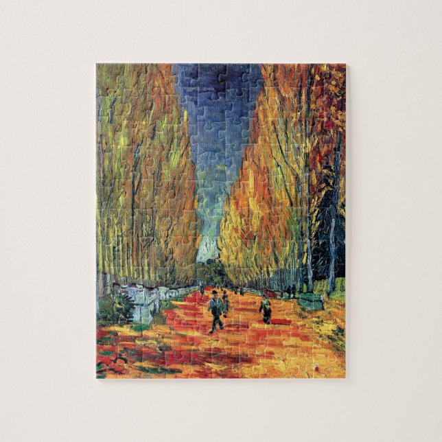 Vincent Van Gogh - Les Alyscamps Jigsaw Puzzle (Vertical)