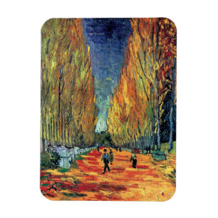 Vincent Van Gogh - Les Alyscamps Magnet