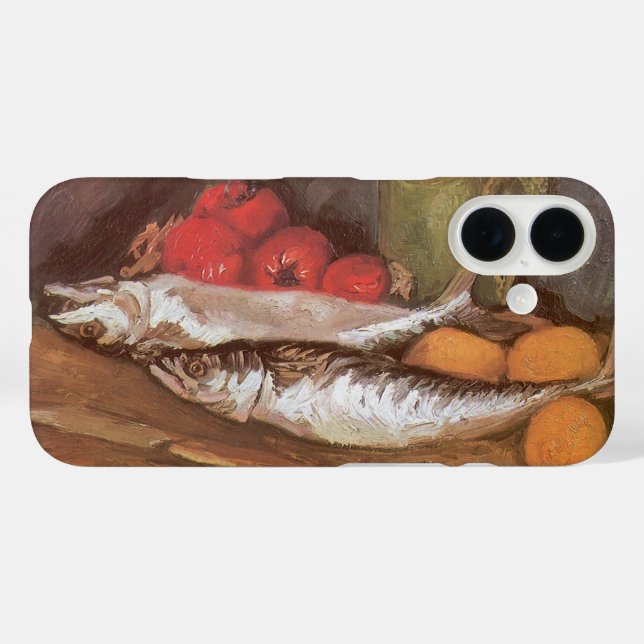 Vincent van Gogh - Mackerels, Lemons and Tomatoes Case-Mate iPhone Case (Back (Horizontal))
