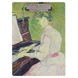 Vincent van Gogh   Marguerite Gachet at the Piano Clipboard