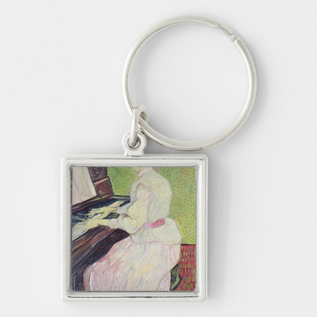Vincent van Gogh | Marguerite Gachet at the Piano Key Ring (Front)