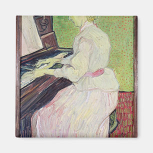 Vincent van Gogh   Marguerite Gachet at the Piano Magnet