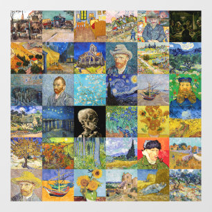 Vincent van Gogh - Masterpieces Mosaic Patchwork