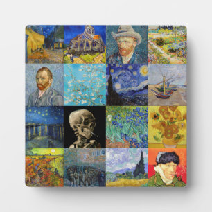 Vincent van Gogh - Masterpieces Mosaic Patchwork Plaque