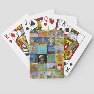 Vincent van Gogh - Masterpieces Mosaic Patchwork Playing Cards
