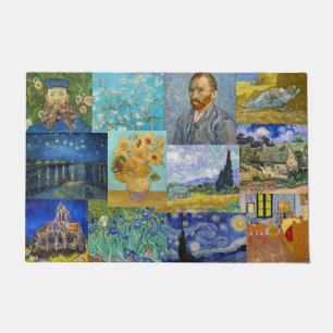 Vincent Van Gogh - Masterpieces Patchwork Doormat