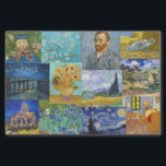Vincent Van Gogh - Masterpieces Patchwork Tissue Paper<br><div class="desc">Vincent Van Gogh - Masterpieces Patchwork</div>