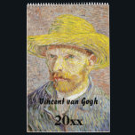 Vincent van Gogh Masterpieces Selection Calendar<br><div class="desc">Vintage post-impressionist paintings from Vincent van Gogh</div>