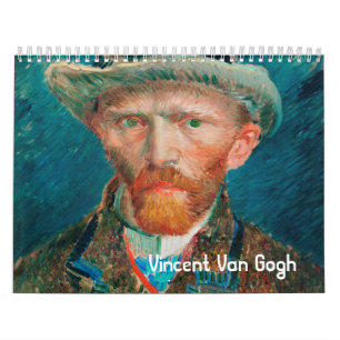 Vincent Van Gogh Masterpieces Vintage Art Calendar