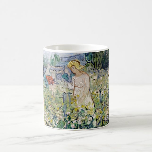 Vincent van Gogh - Miss Gachet in her Garden Coffee Mug (Center)