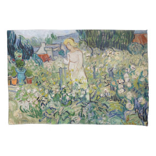 Vincent van Gogh - Miss Gachet in her Garden Pillowcase